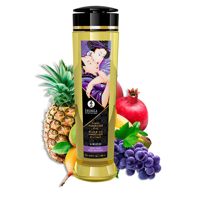 SHUNGA - HUILE DE MASSAGE ÉROTIQUE LIBIDO 240 ML SHUNGA OILS
