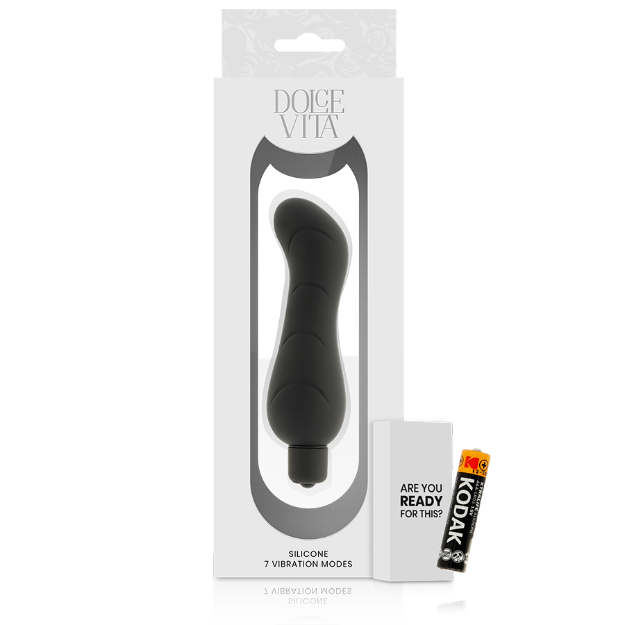 DOLCE VITA - G-SPOT BLACK SILICONE DOLCE VITA