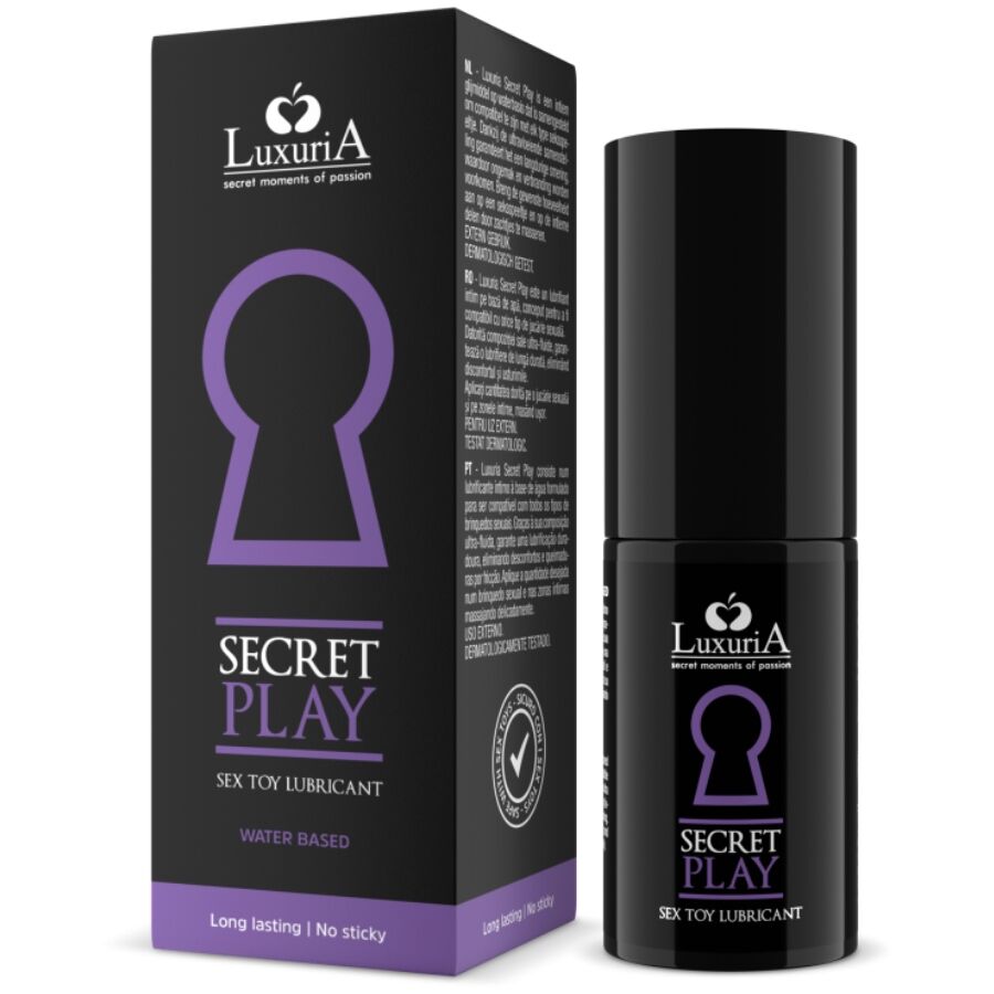 INTIMATELINE LUXURIA - LUBRIFIANT POUR JOUETS SEXUELS SECRET PLAY 30 ML INTIMATELINE LUXURIA