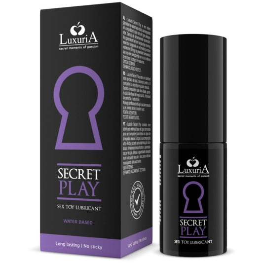 INTIMATELINE LUXURIA - LUBRIFIANT POUR JOUETS SEXUELS SECRET PLAY 30 ML INTIMATELINE LUXURIA