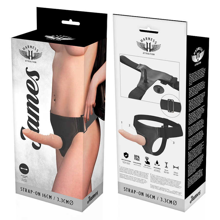 HARNESS ATTRACTION - RNES JAMES 16 CM -O- 3.3 CM HARNESS ATTRACTION