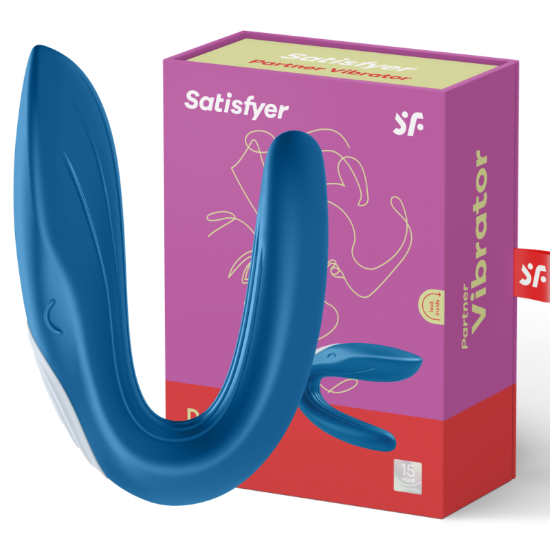 SATISFYER - PARTNER TOY WHALE VIBRATOR STIMULANT LES DEUX PARTNERS ÉDITION 2020 SATISFYER PARTNER