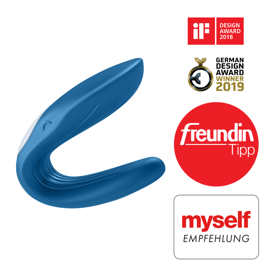 SATISFYER - PARTNER TOY WHALE VIBRATOR STIMULANT LES DEUX PARTNERS ÉDITION 2020 SATISFYER PARTNER