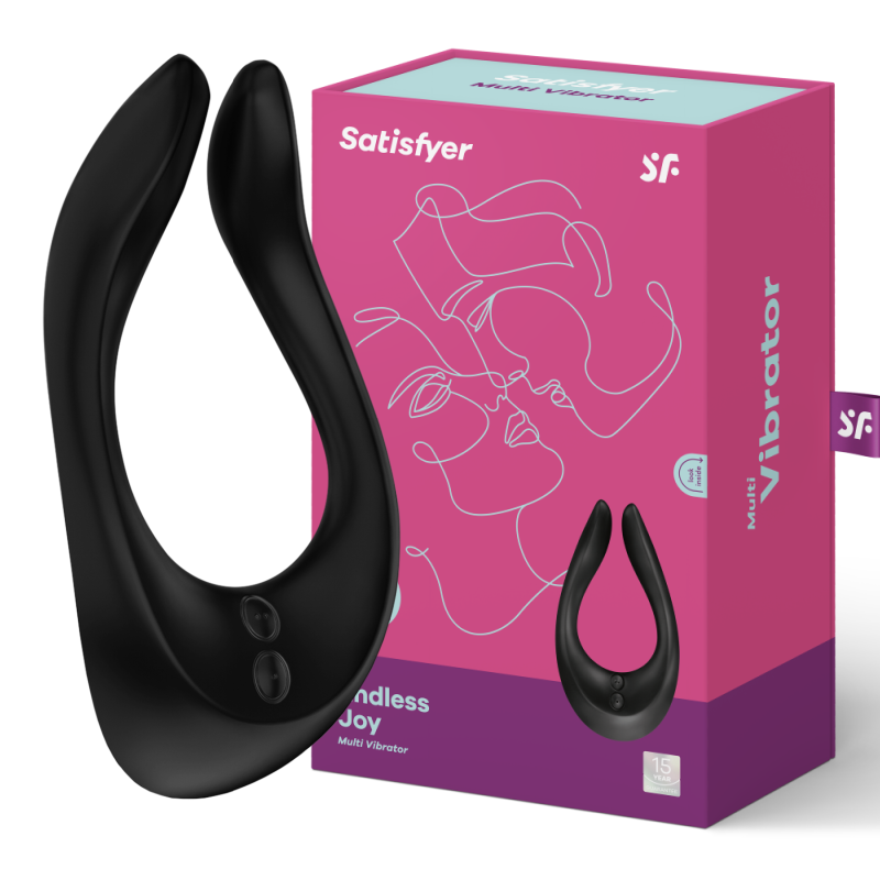 SATISFYER - PARTNER MULTIFUN 2 NOIR SATISFYER PARTNER