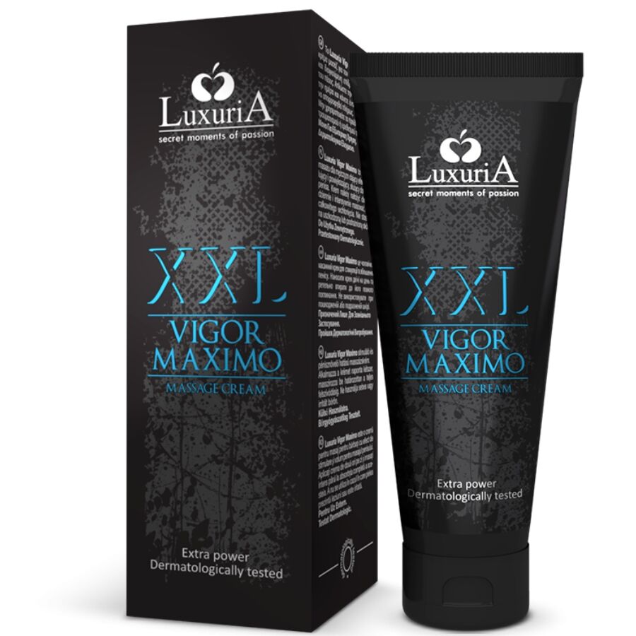 INTIMATELINE LUXURIA - CRÈME DE MASSAGE XXL VIGOR MAXIMO 75 ML INTIMATELINE LUXURIA