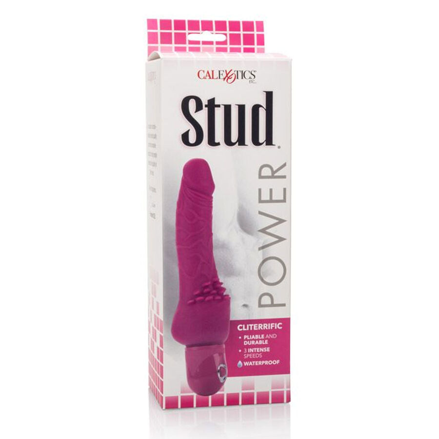 CALEXOTICS - VIBRATEUR ROSE POWER STUD CLITERRIFIC CALEXOTICS