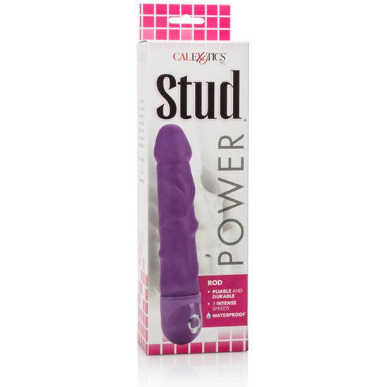 CALEXOTICS - VIBRATEUR POWER STUD TIGE ROSE CALEXOTICS
