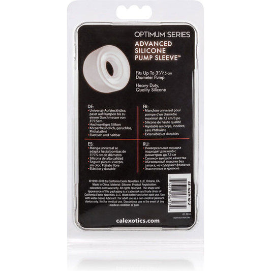 CALEXOTICS - MANCHON DE POMPE EN SILICONE ADV TRANSPARENT CALEXOTICS