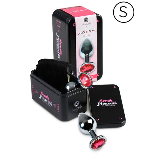 SECRETPLAY - PLUG ANAL ALUMINIUM FUCHSIA 7 CM SECRETPLAY TOYS