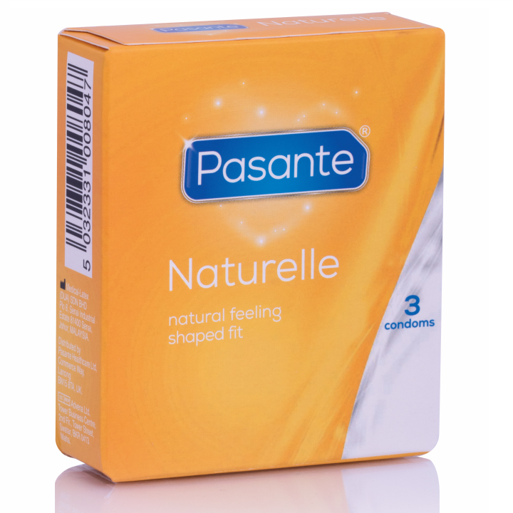 PASANTE - PRÉSERVATIF NATURELLE 3 PACK PASANTE