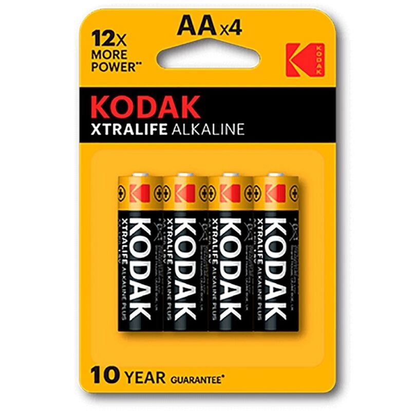 KODAK - PILE ALCALINE XTRALIFE AA LR6 * 4 KODAK