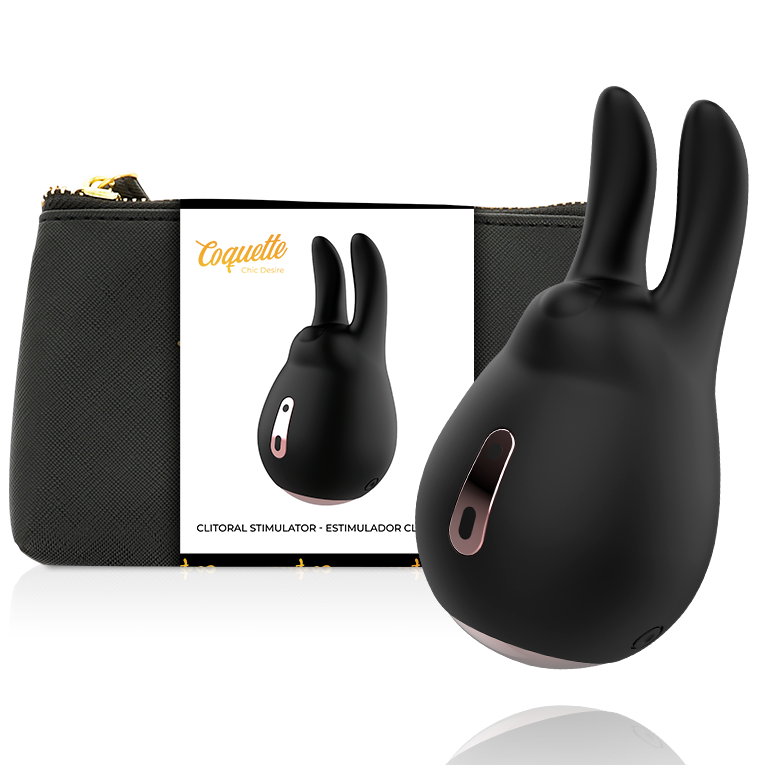 COQUETTE CHIC DESIRE - STIMULATEUR CLITORIAL NOIR / OR COQUETTE TOYS