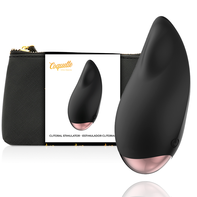 COQUETTE CHIC DESIRE - STIMULATEUR CLITORIAL NOIR / OR COQUETTE TOYS