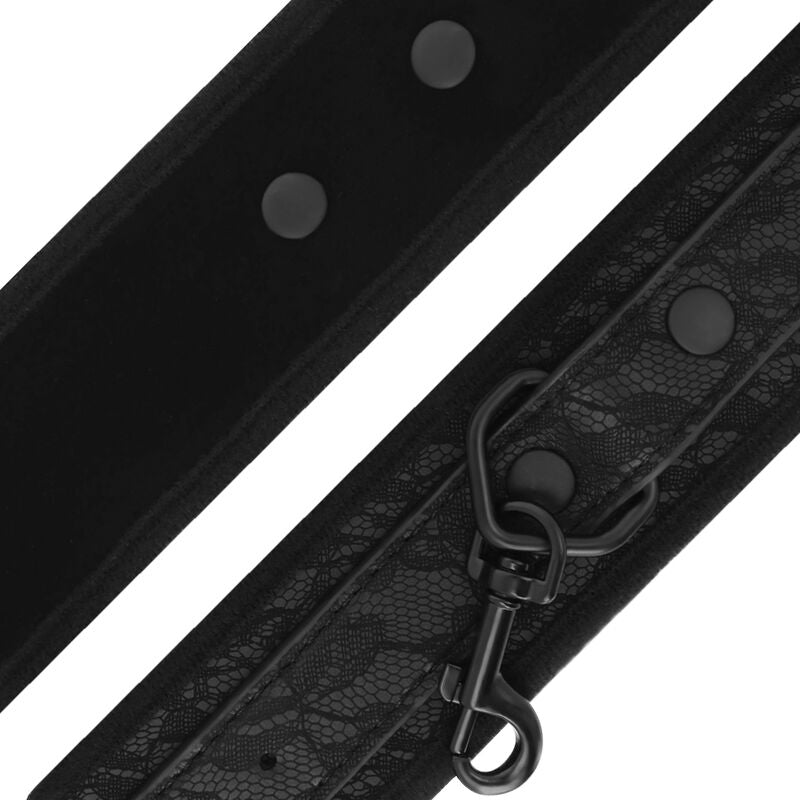 DARKNESS - MENOTTES BDSM LUXE NOIRES (NOT FOR SALE) DARKNESS BONDAGE