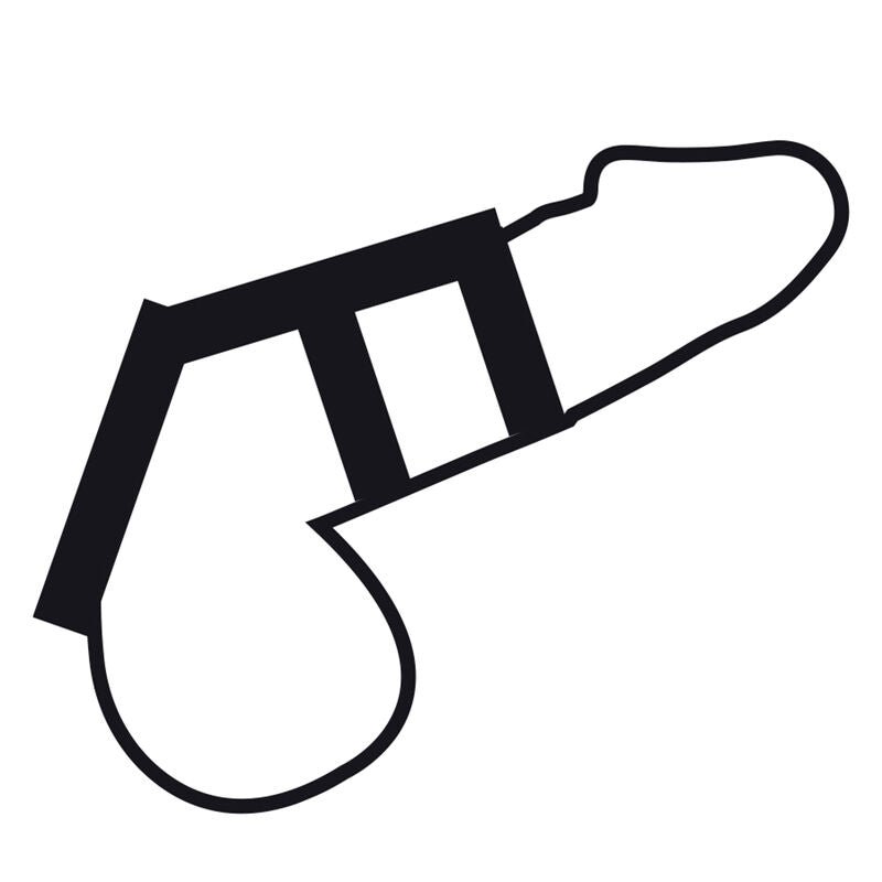 DARKNESS - ENSEMBLE DE 3 ANNEAUX PÉNIS FLEXIBLES DARKNESS BONDAGE