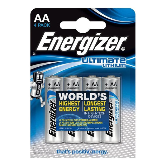 ENERGIZER - ULTIMATE LITHIUM AA L91 LR6 1,5V *4 ENERGIZER