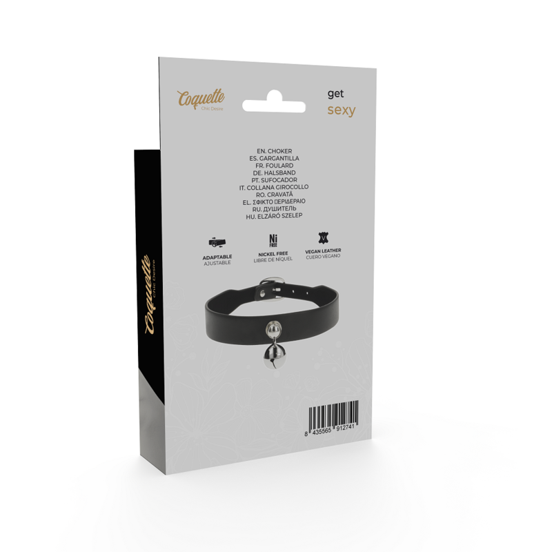 COQUETTE CHIC DESIRE - COLLIER EN CUIR VEGAN FEMME HOCHET ACCESSOIRE COQUETTE ACCESSORIES