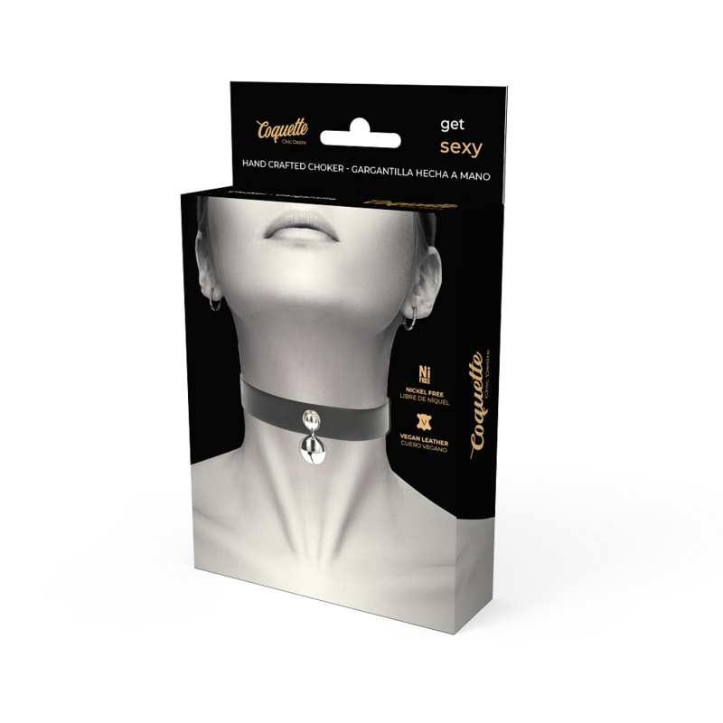 COQUETTE CHIC DESIRE - COLLIER EN CUIR VEGAN FEMME HOCHET ACCESSOIRE COQUETTE ACCESSORIES