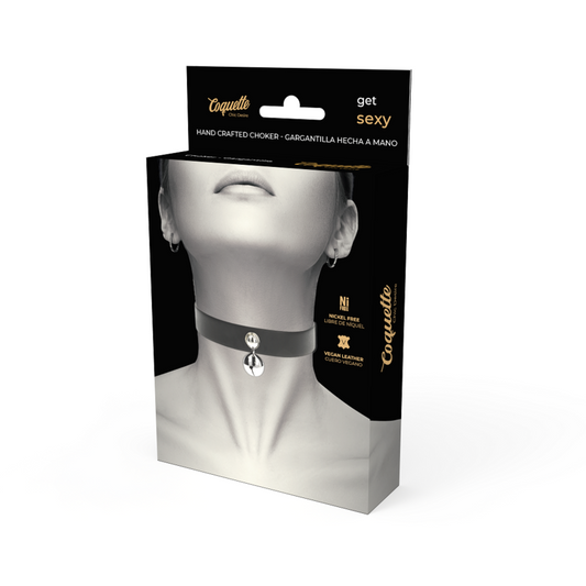 COQUETTE CHIC DESIRE - COLLIER EN CUIR VEGAN FEMME HOCHET ACCESSOIRE COQUETTE ACCESSORIES