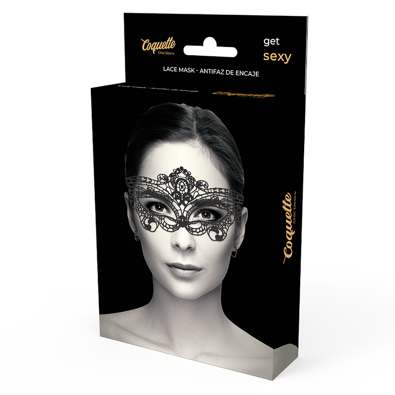 COQUETTE CHIC DESIRE - MASQUE FINE DENTELLE NOIRE COQUETTE ACCESSORIES