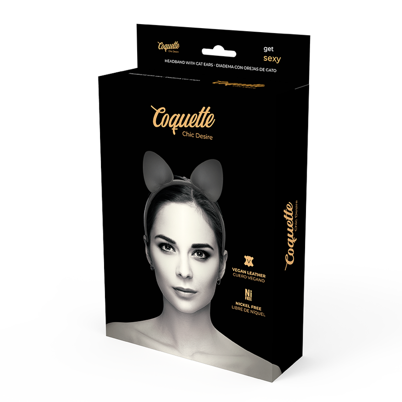COQUETTE CHIC DESIRE - SERRE-TÊTE AVEC OREILLES DE CHAT COQUETTE ACCESSORIES