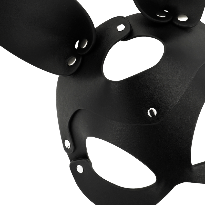 COQUETTE CHIC DESIRE - MASQUE EN CUIR VEGAN AVEC OREILLES DE LAPIN COQUETTE ACCESSORIES
