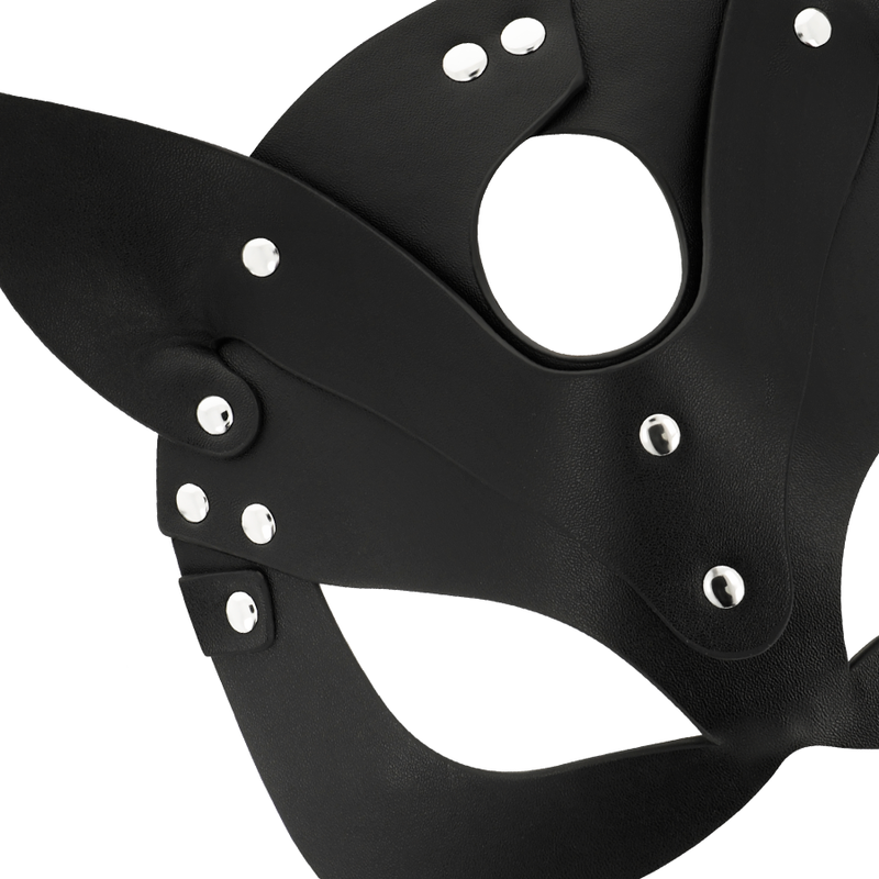 COQUETTE CHIC DESIRE - MASQUE EN CUIR VEGAN AVEC OREILLES DE CHAT COQUETTE ACCESSORIES
