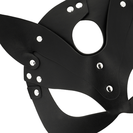 COQUETTE CHIC DESIRE - MASQUE EN CUIR VEGAN AVEC OREILLES DE CHAT COQUETTE ACCESSORIES