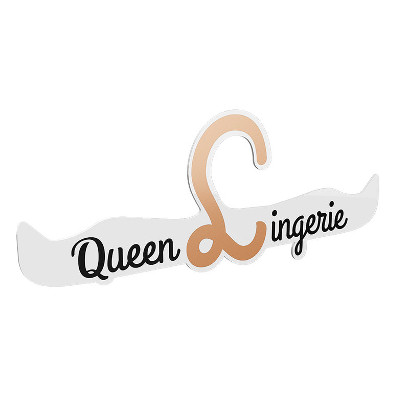 QUEEN LINGERIE - CINTRE LINGERIE 27.5 CM 1 UNIT? QUEEN LINGERIE