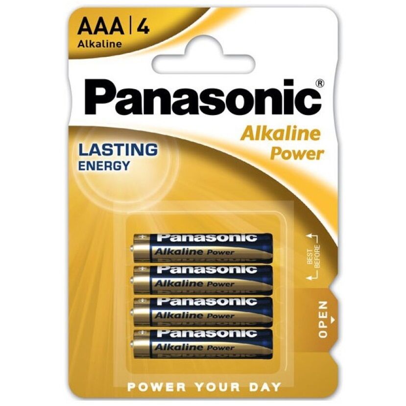 PANASONIC - BATTERIE BRONZE AAA LR03 4U PANASONIC