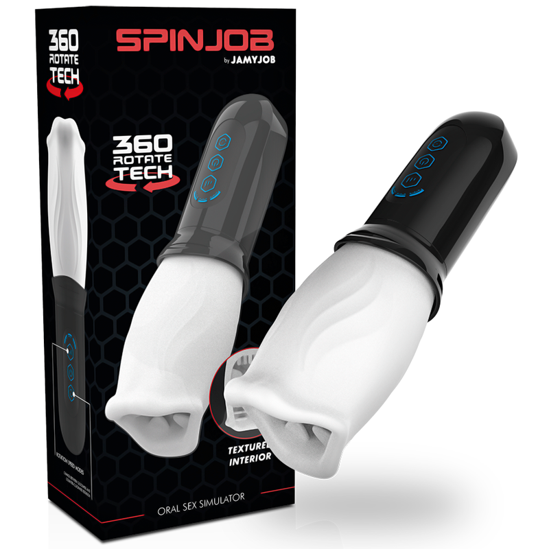 JAMYJOB - SPINJOB STIMULATEUR DE SEXE ORAL JAMYJOB