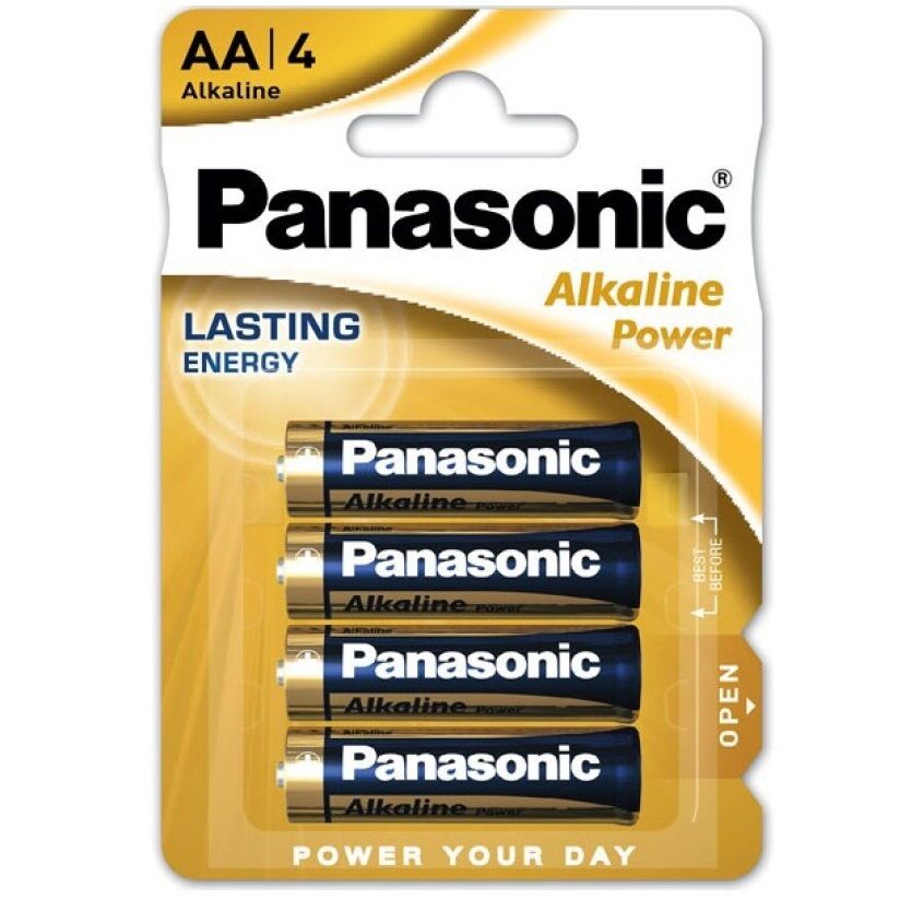 PANASONIC - BATTERIE BRONZE AA LR6 4U PANASONIC