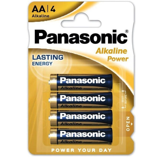 PANASONIC - BATTERIE BRONZE AA LR6 4U PANASONIC