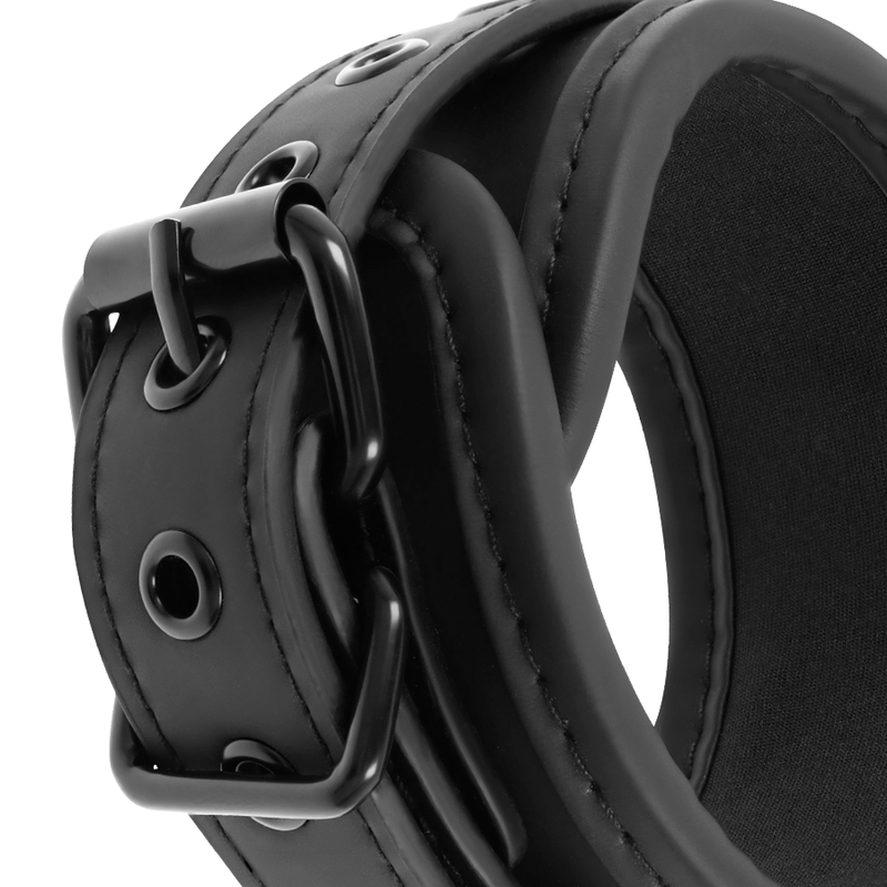 FETISH SUBMISSIVE - ENSEMBLE DE LIENS DE LIT DE LUXE AVEC DOUBLURE EN NOPRÈNE FETISH SUBMISSIVE BONDAGE