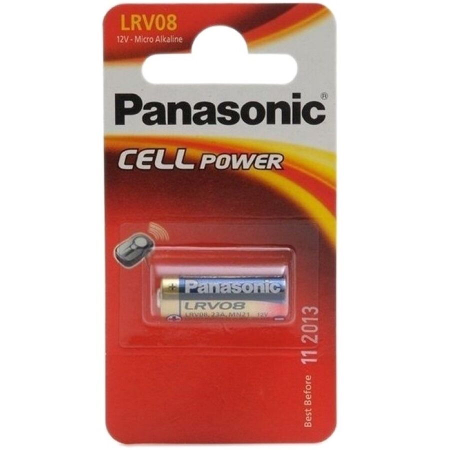 PANASONIC - BATTERIE LRV08 LR23A 12V 1UNITÉ PANASONIC