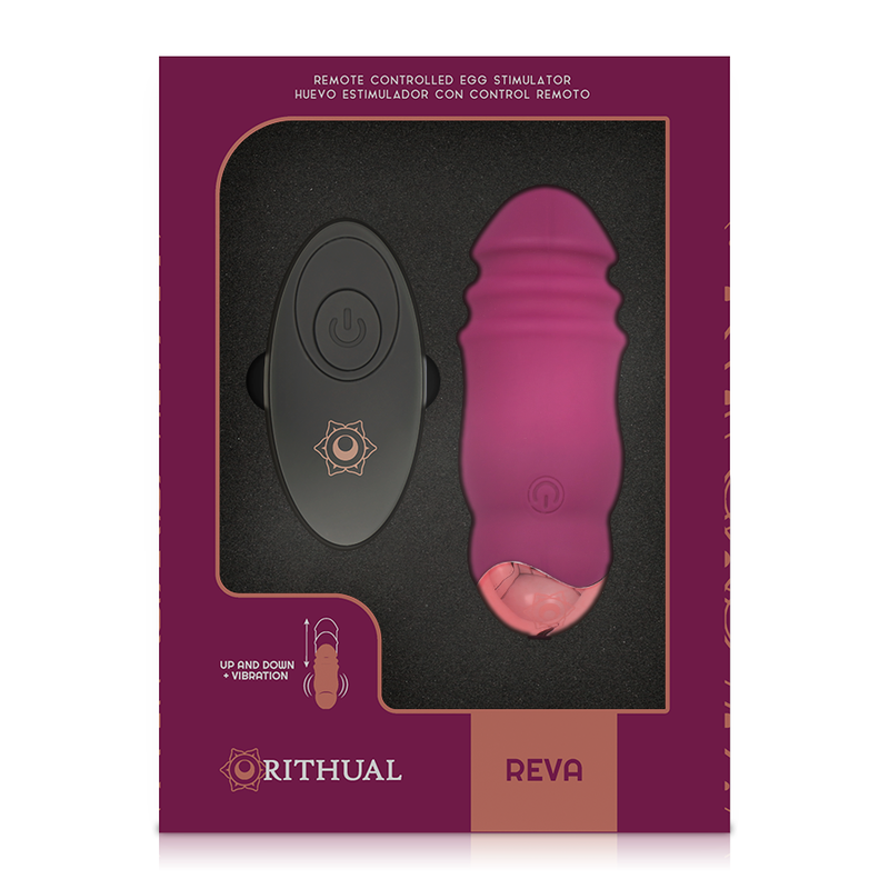 RITHUAL - REVA EGG TÉLÉCOMMANDE UP&DOWN + VIBRATION RITHUAL