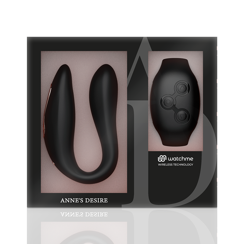 ANNE'S DESIRE - DUAL PLEASURE TECNOLOG A WATCHME NOIR ANNE´S DESIRE