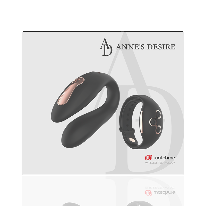 ANNE'S DESIRE - DUAL PLEASURE TECNOLOG A WATCHME NOIR/OR ANNE´S DESIRE