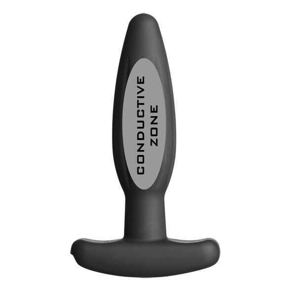 ELECTRASTIM - SILICONE NOIR ROCKER ANAL PLUG PETIT ELECTRASTIM