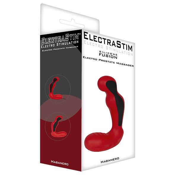 ELECTRASTIM - MASSEUR DE PROSTATE HABANERO SILICONE FUSION ELECTRASTIM