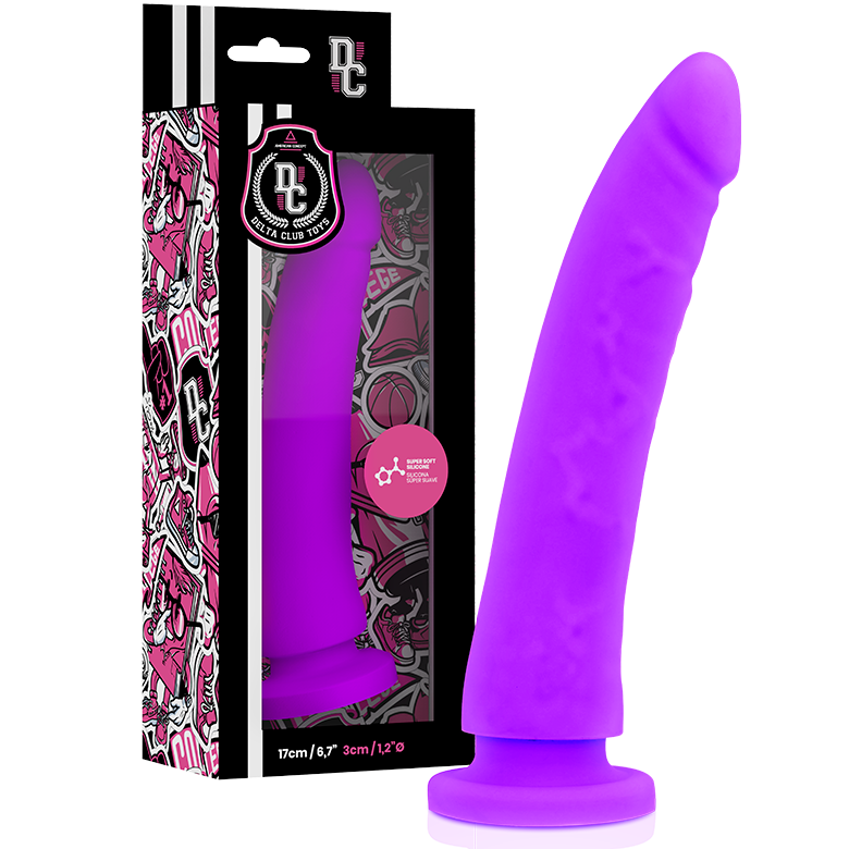DELTA CLUB - TOYS GODE MÉDICAL LILAS SILICONE 17 CM -O- 3 CM DELTACLUB