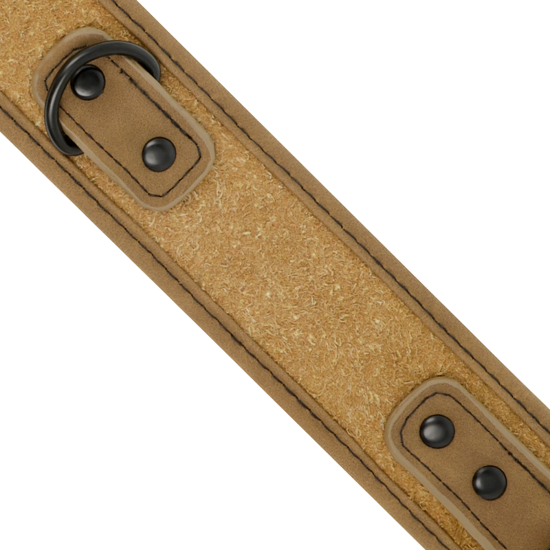 FETISH SUBMISSIVE ORIGIN - COLLIER CHAÎNE DOUBLÉE DE NÉOPRÈNE FETISH SUBMISSIVE ORIGIN