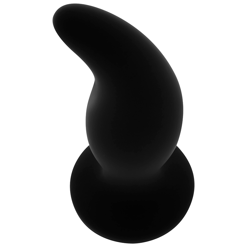 OHMAMA - PLUG ANAL EN SILICONE COURBÉ POINT P 12 CM OHMAMA