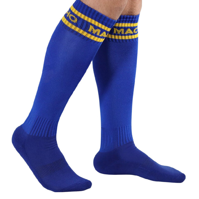 MACHO - CHAUSSETTES LONGUES TAILLE UNIQUE ROUGE MACHO UNDERWEAR