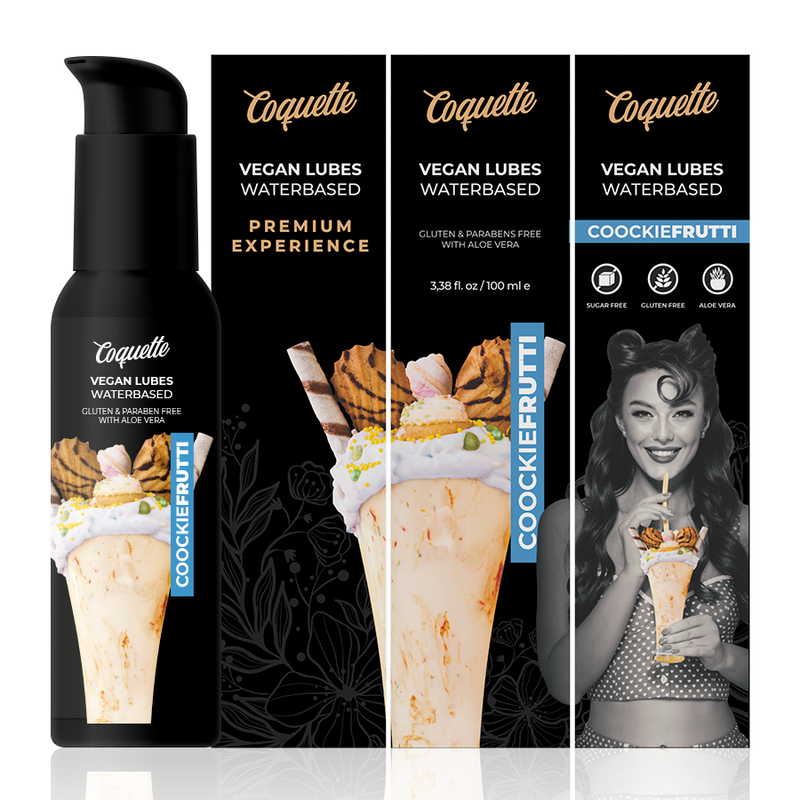 COQUETTE CHIC DESIRE - LUBRIFIANT VEGAN PREMIUM EXPERIENCE COOKIEFRUTTI 100ML COQUETTE COSMETICS