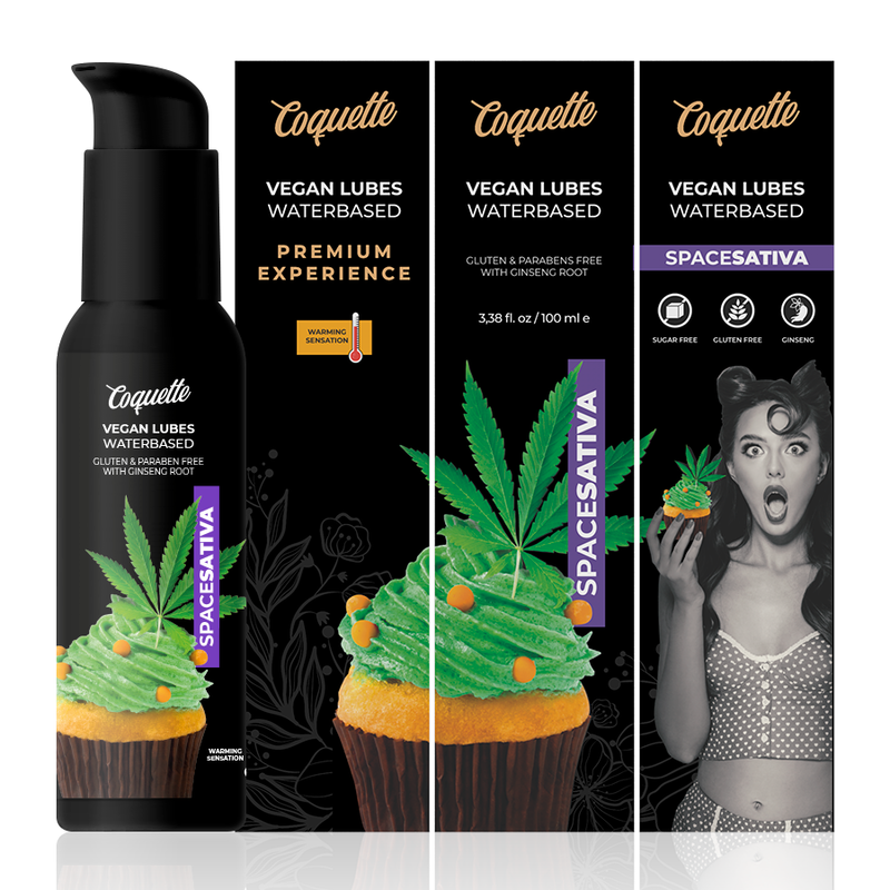 COQUETTE CHIC DESIRE - LUBRIFIANT VEGAN SPACE SATIVA PREMIUM EXPERIENCE 100 ML COQUETTE COSMETICS