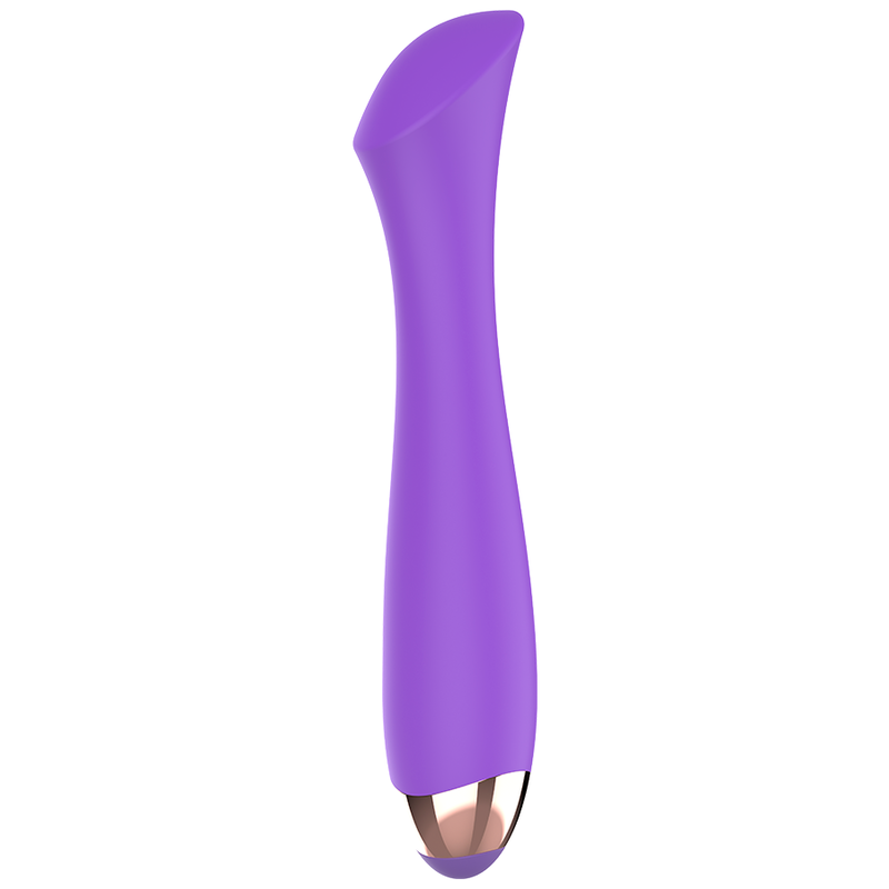 WOMANVIBE - VIBRATEUR RECHARGEABLE EN SILICONE MANDY POINT "K" WOMANVIBE