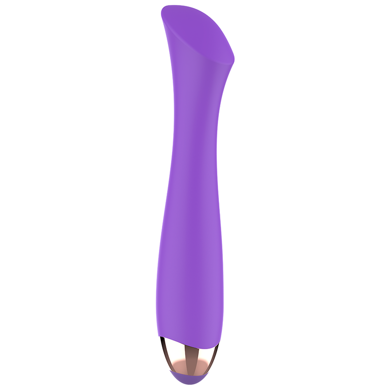 WOMANVIBE - VIBRATEUR RECHARGEABLE EN SILICONE MANDY POINT "K" WOMANVIBE