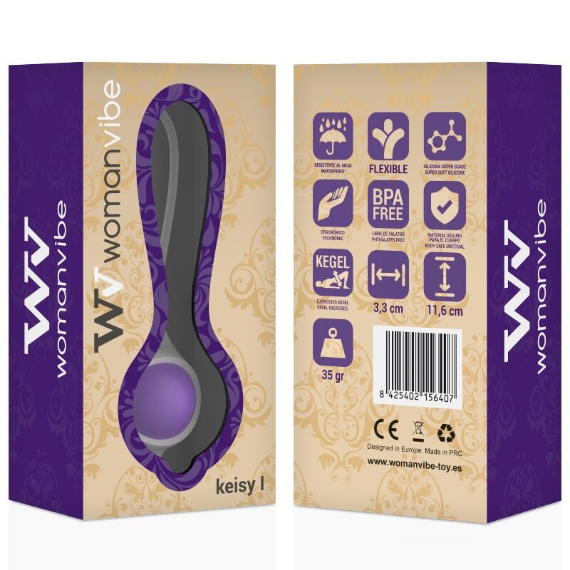 WOMANVIBE - FEMME VIBE KEISY I BALL GEISHA SILICONE WOMANVIBE