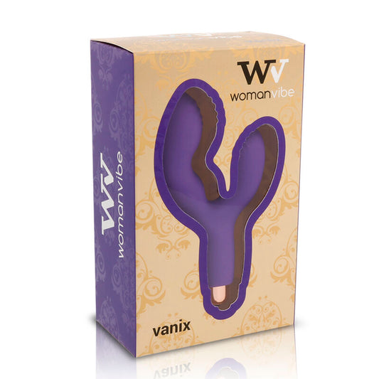 WOMANVIBE - VANIX VIBRATOR STIMULATOR SILICONE WOMANVIBE